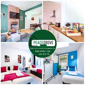 Apartment Three Bedroom House By Peacegrove Homes Short Lets & Serviced With Free Wifi & Pet Friendly, Brighton